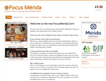 Tablet Screenshot of focusmerida.com